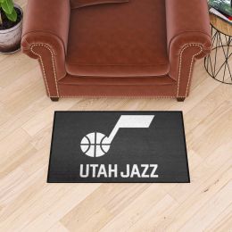 Utah Jazz Wordmark Starter Mat - 19 x 30
