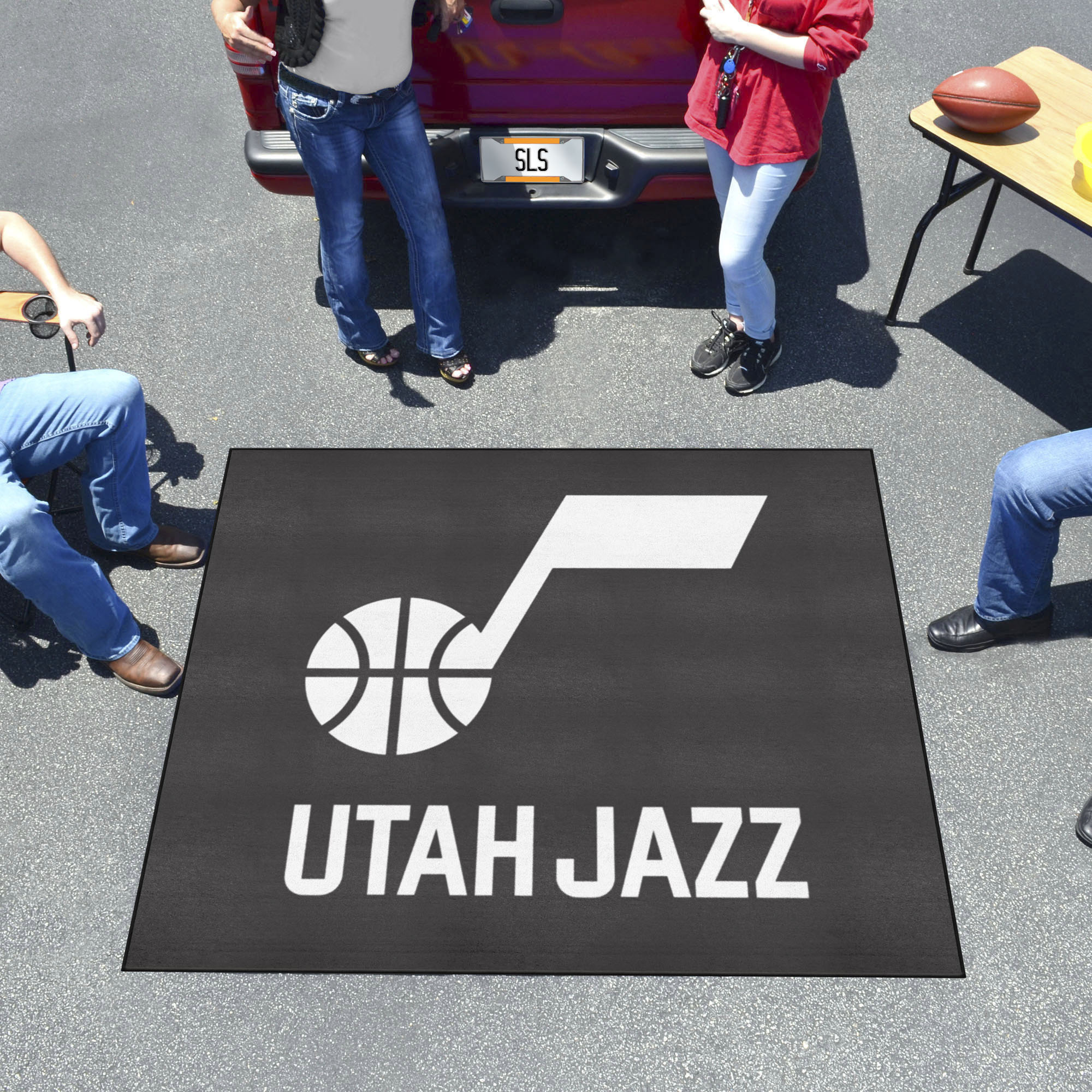 Utah Jazz Tailgater Wordmark Mat - 60 x 72
