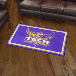 Tennessee Tech Golden Eagles Area Rug - 3' x 5' Wordmark Nylon