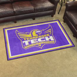 Tennessee Tech Golden Eagles Area Rug - 4' x 6' Logo Nylon