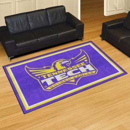 Tennessee Tech Golden Eagles Area Rug - 5' x 8' Logo Nylon