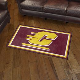 Central Michigan Chippewas Area Rug - Logo 3' x 5' Nylon