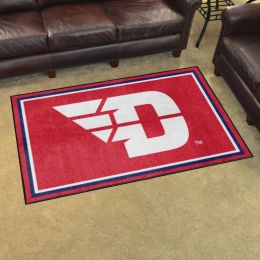 Dayton Flyers Area Rug - 4' x 6' Logo Nylon