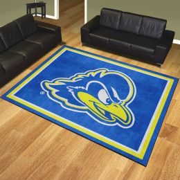 Delaware Blue Hens Area Rug - 8' x 10'  Logo Nylon