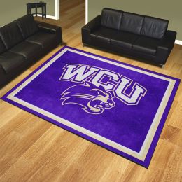 Western Carolina Catamounts Area Rug - 8' x 10'  Logo Nylon