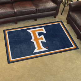 Cal State - Fullerton Titans Area Rug - 4' x 6' Alt Logo Nylon