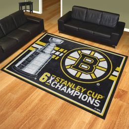Boston Bruins Dynasty Area Rug - 8' x 10' Nylon