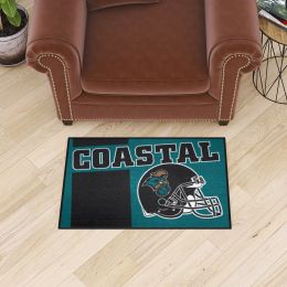 Coastal Carolina Chanticleers Helmet Starter Doormat - 19 x 30