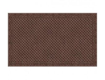 Textures Iron Lattice Walnut Doormat - 18" x 30"