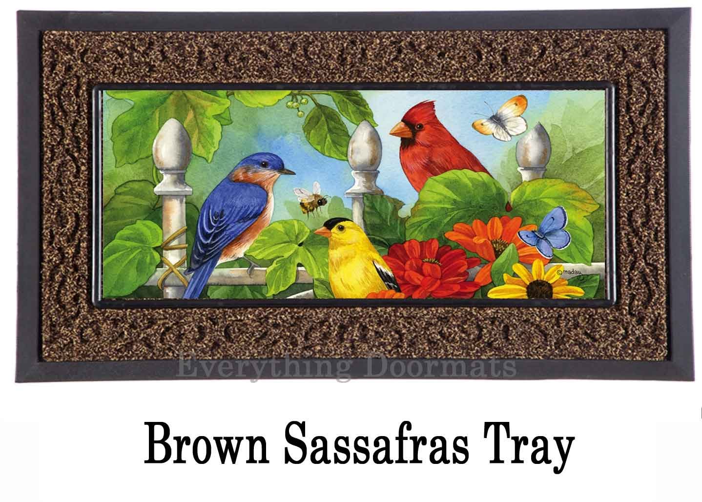 Jewels of Summer Sassafras Mat 10 x 22 Insert Doormat