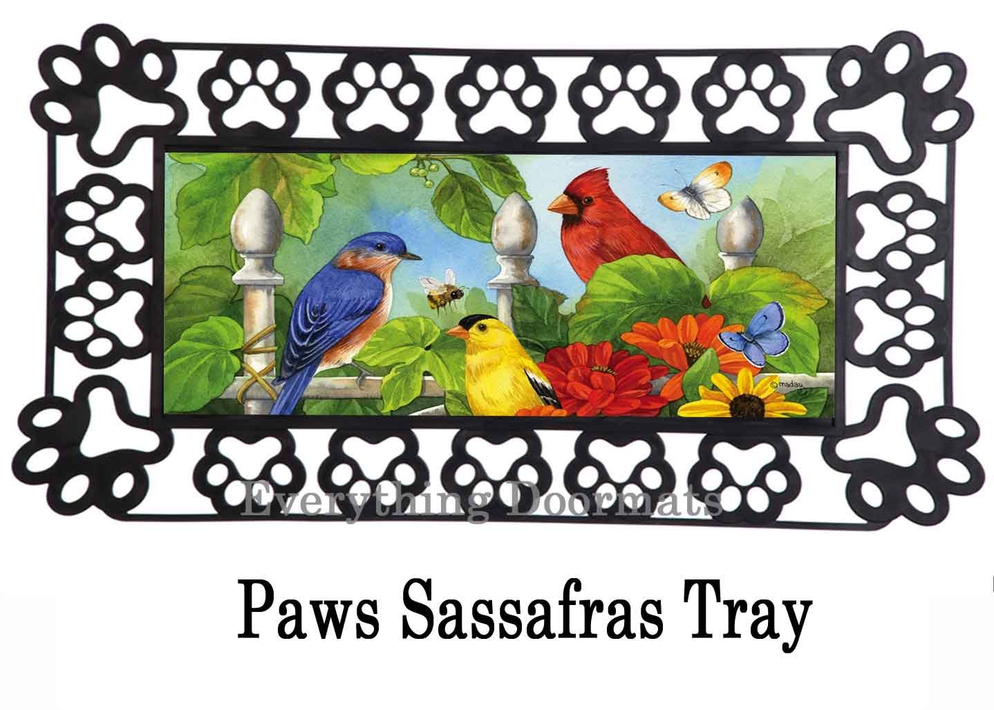 Jewels of Summer Sassafras Mat 10 x 22 Insert Doormat