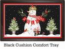 Indoor & Outdoor Jolly Snowman MatMate Insert Doormat - 18x30