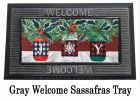 Joy Mason Jar Trio Sassafras Mat - 10 x 22 Insert Doormat