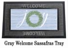 Joy Wreath Sassafras Mat - 10 x 22 Insert Doormat