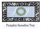 Joy Wreath Sassafras Mat - 10 x 22 Insert Doormat