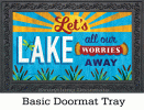 Lake Time Indoor & Outdoor Insert Doormat - 18 x 30