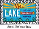 Lake Time Indoor & Outdoor Insert Doormat - 18 x 30