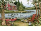 Lakeview Indoor & Outdoor MatMate Insert - Doormat 18" x 30"