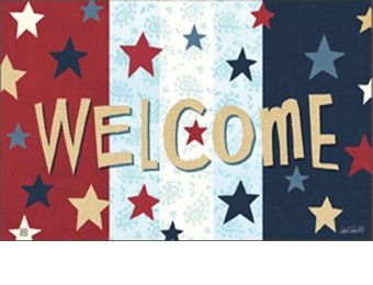 Indoor & Outdoor Liberty Flags MatMates Doormat - 18x30