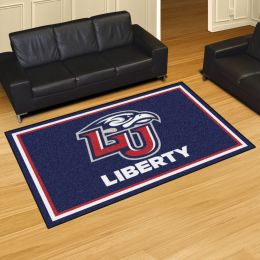 Liberty University Sparky Area Rug â€“ 5 x 8