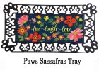 Live Laugh Love Floral Sassafras Mat - 10 x 22 Insert Doormat