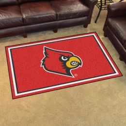 Louisville University Area Rug - 4 x 6 Nylon