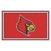 Louisville University Area Rug - 4 x 6 Nylon