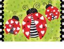 Indoor & Outdoor Love Bug MatMate Doormat-18 x 30