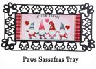 Sassafras Love Gnome Switch Doormat - 10 x 22 Insert