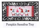 Sassafras Love Gnome Switch Doormat - 10 x 22 Insert