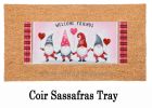 Sassafras Love Gnome Switch Doormat - 10 x 22 Insert