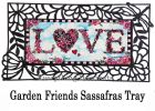 LOVE in the Clouds Sassafras Mat - 10 x 22 Insert Doormat