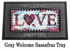 LOVE in the Clouds Sassafras Mat - 10 x 22 Insert Doormat