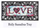 LOVE in the Clouds Sassafras Mat - 10 x 22 Insert Doormat