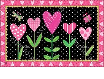 Indoor & Outdoor Love Sprouts MatMate Doormat - 18 x 30