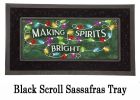 Making Spirits Bright Sassafras Mat - 10 x 22 Insert Doormat