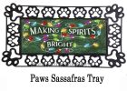 Making Spirits Bright Sassafras Mat - 10 x 22 Insert Doormat