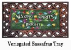 Making Spirits Bright Sassafras Mat - 10 x 22 Insert Doormat