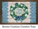 Indoor & Outdoor Merry & Bright Insert Doormat - 18x30