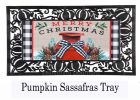 Merry Christmas Milk Can Sassafras Mat - 10 x 22 Insert Doormat