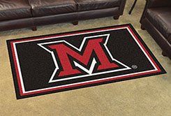 Miami of Ohio University Area rug - 4â€™ x 6â€™ Nylon