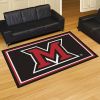 Miami of Ohio University Area rug â€“ Nylon 5â€™ x 8â€™