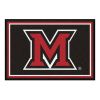 Miami of Ohio University Area rug â€“ Nylon 5â€™ x 8â€™