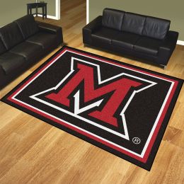 Miami of Ohio University Area rug â€“ Nylon 8â€™ x 10â€™