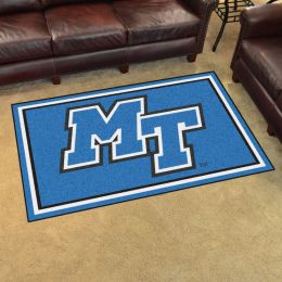 Middle Tennessee State University Area Rug - 4 x 6 Nylon