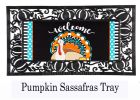 Mixed Print Turkey Sassafras Mat - 10 x 22 Insert Doormat