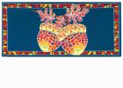 Mosaic Acorn Sassafras Mat - 10 x 22 Insert Doormat