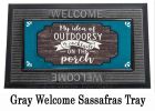 My Idea of Outdoorsy Sassafras Mat - 10x22 Insert Doormat