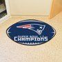 New England Patriots Super Bowl LI Champs Ball Shaped Area Rugs