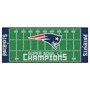 Patriots Super Bowl LI Championship Field runner Mat - Nylon 30 x 72